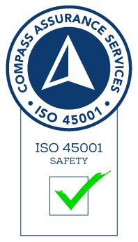 ISO 45001 badge